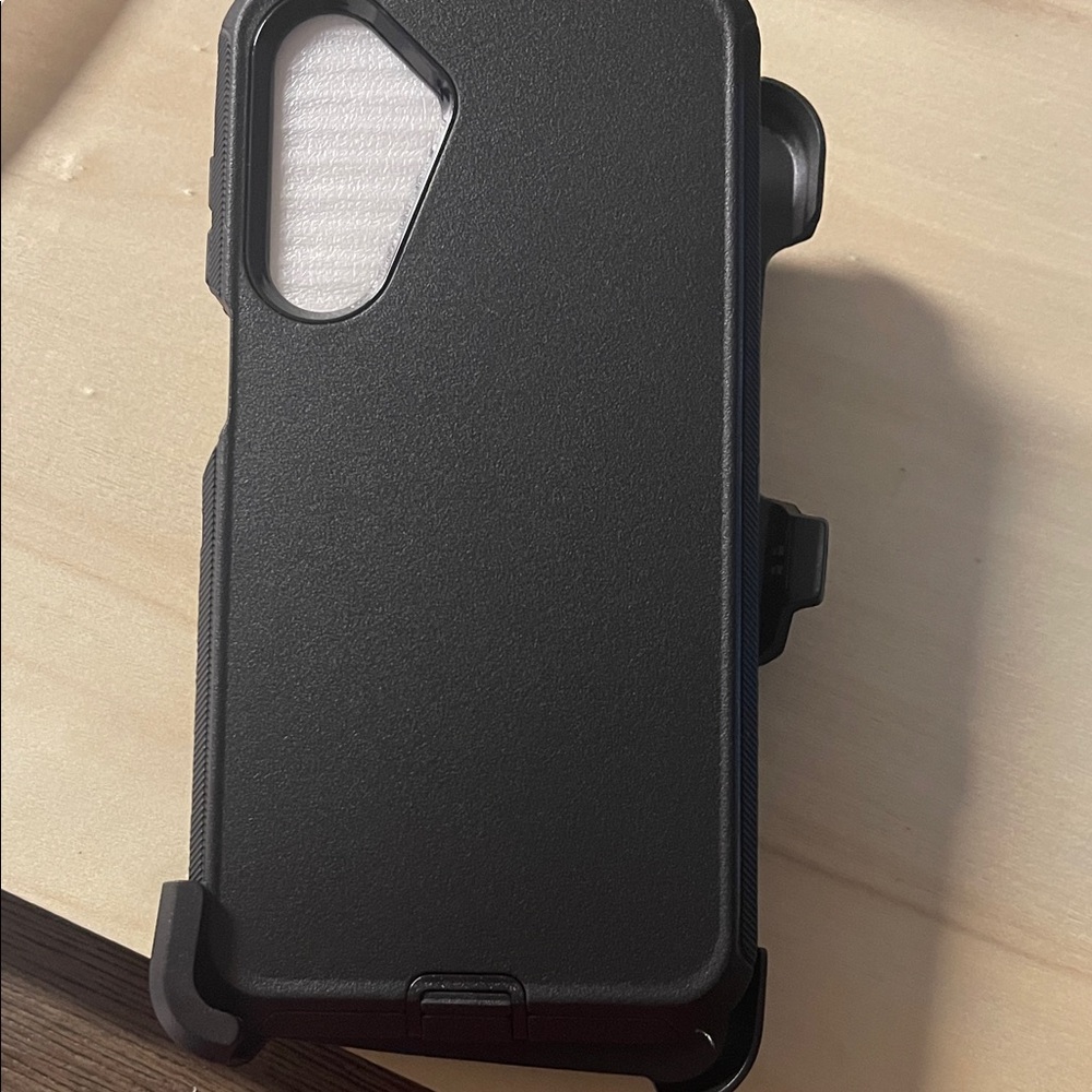Rugged Black Phone Case with Holster SamSung Galaxy